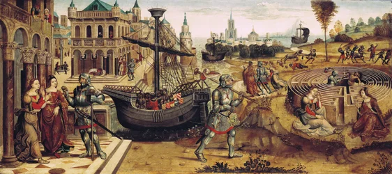 Theseus and the Minotaur, from the Story of Theseus